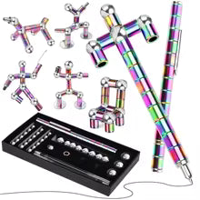Transformer Magnetic Pen – Premium Shape-Shifting Desk Sculpture. Build it. Break it. Rebuild it.