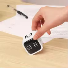 Focus Pomodoro Timer Cube. A bendy. A no-app focus timer for ADHD-friendly productivity. Flip it. Focus. Get stuff done..