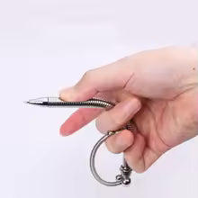 Magnetic Spring Pen. A bendy, magnetic pen built for restless hands and busy brains.