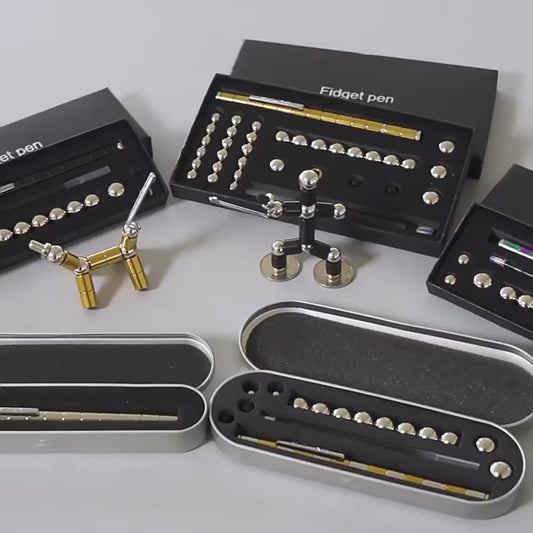 Transformer Magnetic Pen – Premium Shape-Shifting Desk Sculpture. Build it. Break it. Rebuild it.